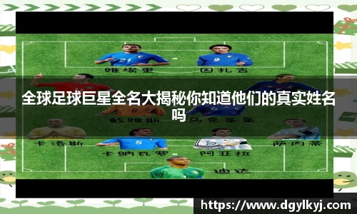 全球足球巨星全名大揭秘你知道他们的真实姓名吗